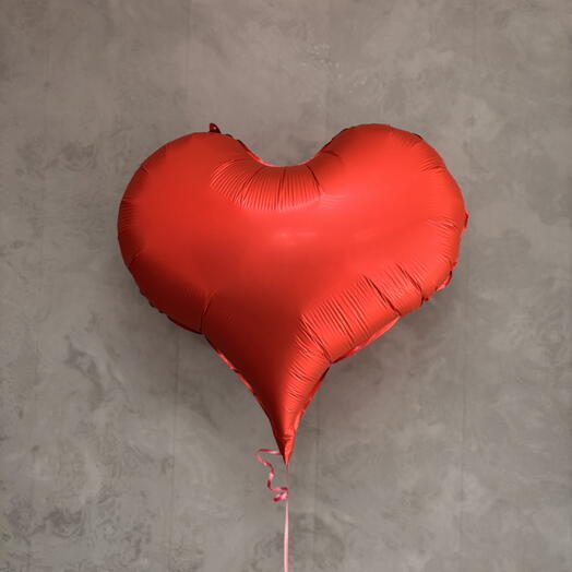 Шар гелиевый Сердце ♥️ фольгированный