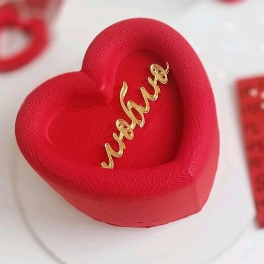 Бенто торт муссовый "Люблю"