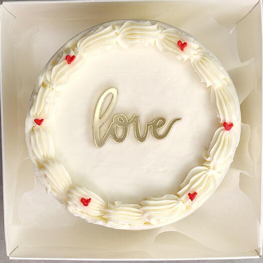 Бенто торт "love"