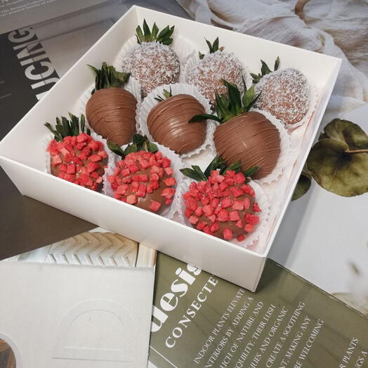 Клубника в шоколаде 9 шт