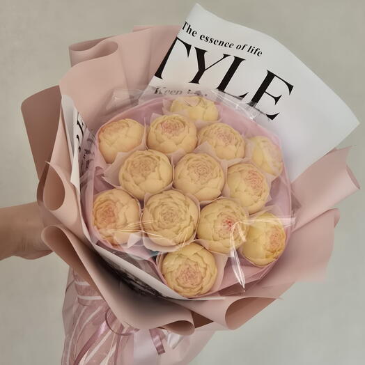 Букет пионов из бельгийского шоколада🌸🍫💌