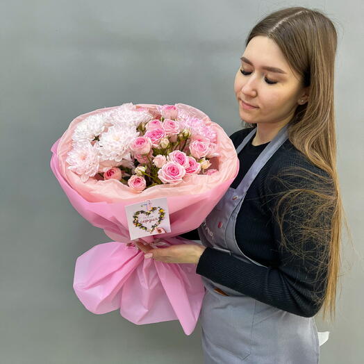 Букет Бархатный рассвет