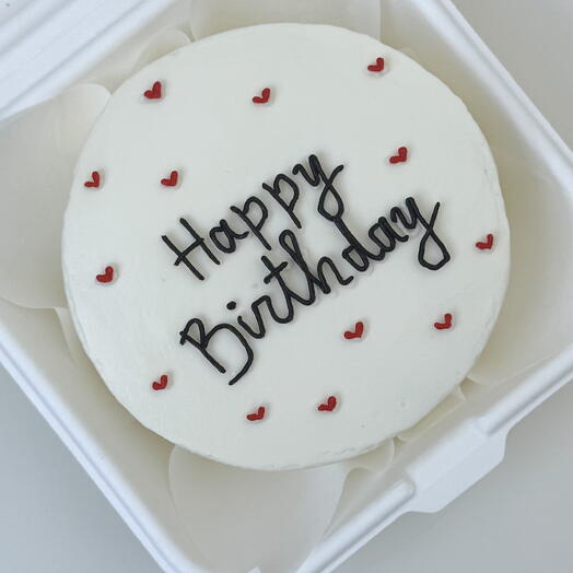 Бенто-торт «Happy birthday» на день рождения подарок