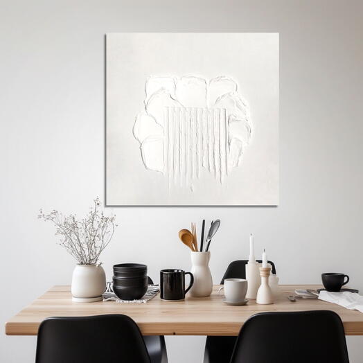 Абстрактная интерьерная картина White clover