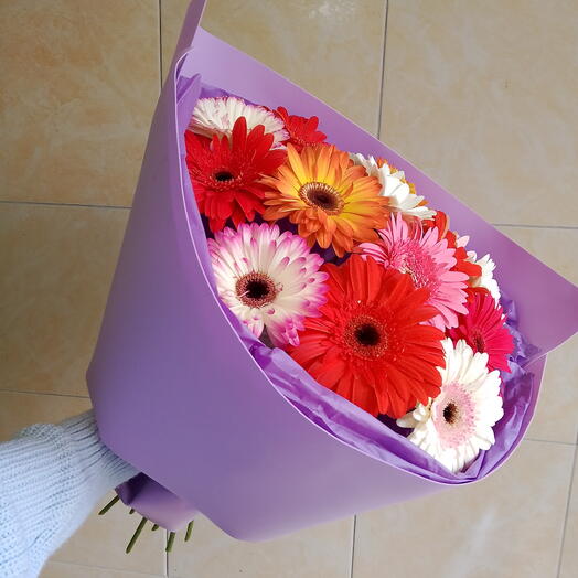 Букет из гербер🥰💫🌸