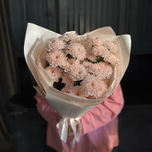 🪷 Нежный букет из 3розовых хризантем / доставка сегодня 💗