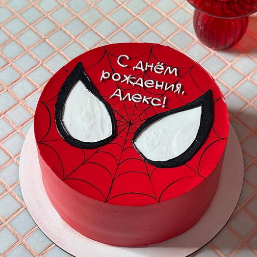 Торт 1 кг «человек паук»