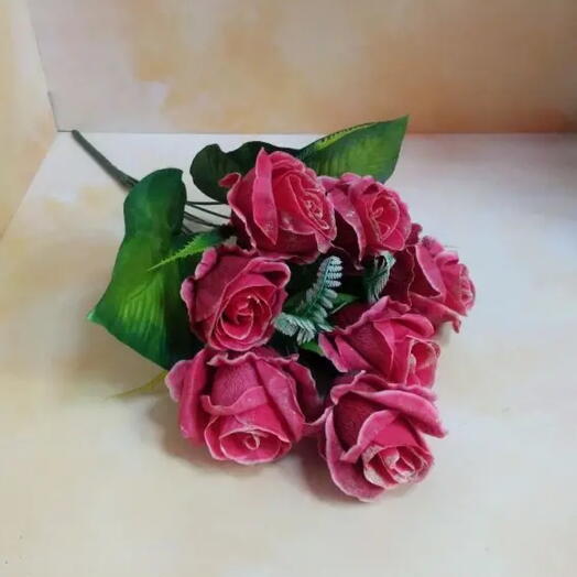 Bouquet artificial Roses red