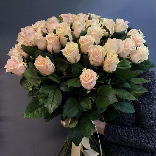 Букет из 51 розы 60 см