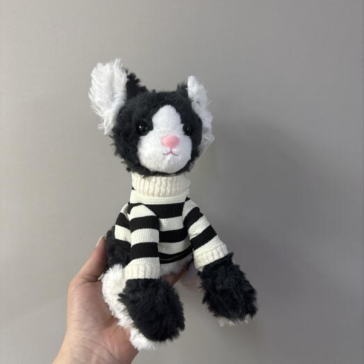 Мягкая игрушка кот в тельняшке