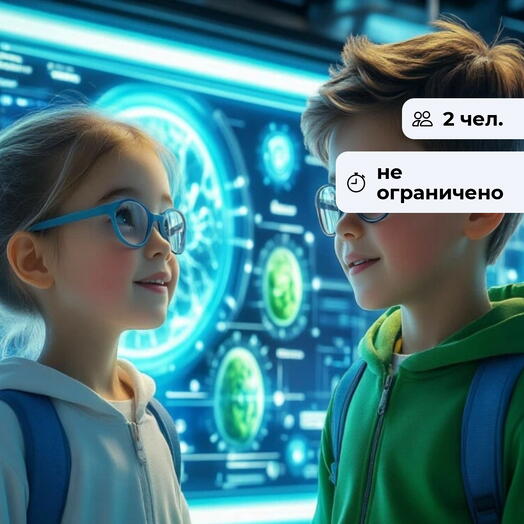 Научные приключения.  Посещение научно-развлекательного центра