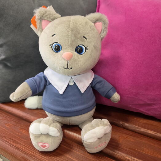 Мягкая игрушка котик Грей
