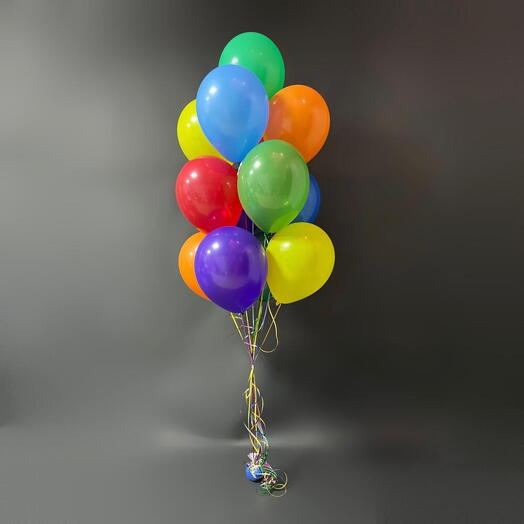 Воздушные шары, ассорти, 13 шт