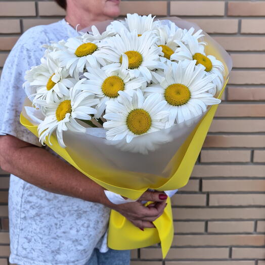 Букет из ромашек 15