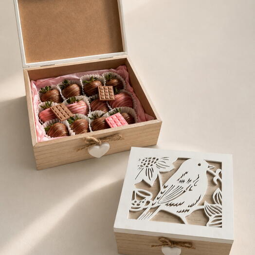 Клубника « Wooden box»