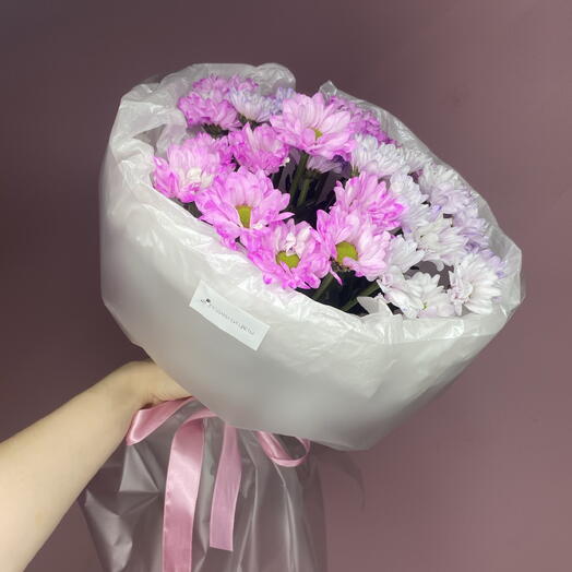 Букет ромашек для мамы,бабушки,жены,дочки,тещи/на день рождение,свадьбу,годовщину,свидание,без повода