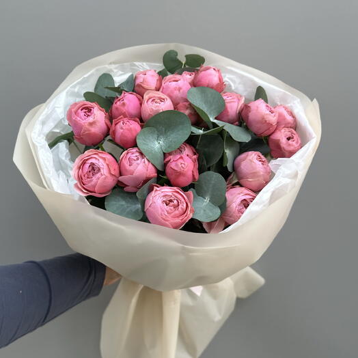 Букет кустовых роз 🌸
