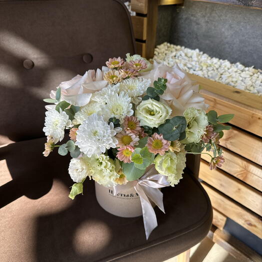 Цветы в коробке 🌼