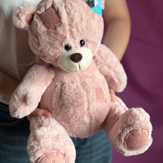 The bear is pink