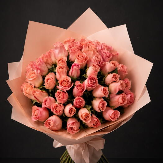 51 розовая роза 🌹