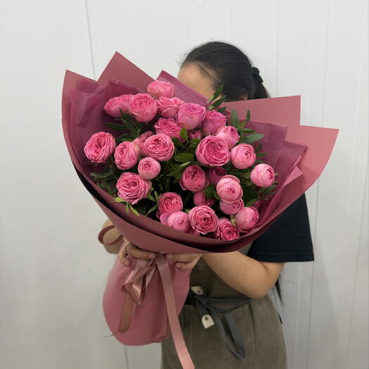 Кустовые розочки учителю 🌸