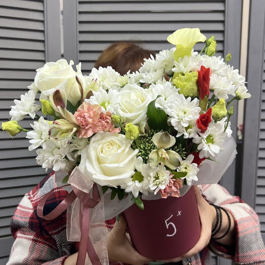 Шляпная коробка "На5+" 💐