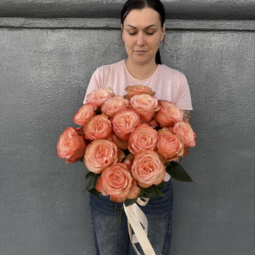 Кахала 15 роза пионовидная