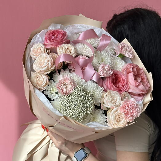 Букет с розовыми PINK EXPRESSION