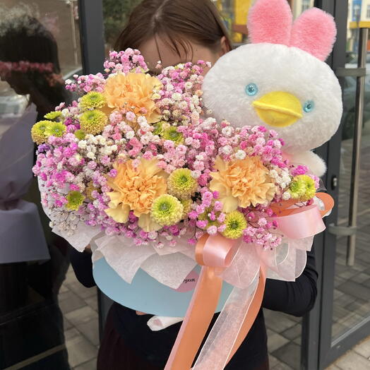 Композиция с гипсофилой 💕
