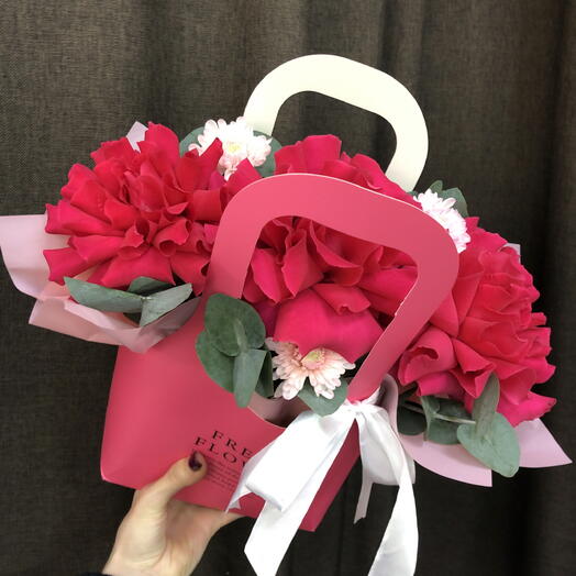 Композиция с французскими розами 💕💖