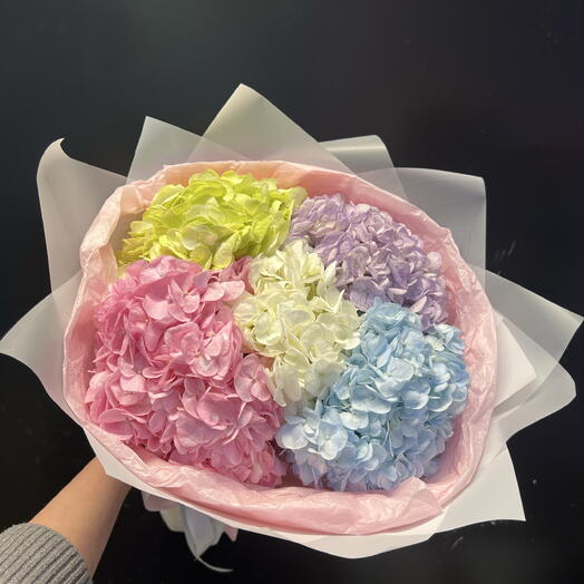 Микс гортензии 💐дофаминовый
