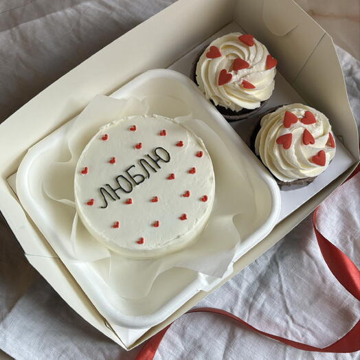Bento +2 cupcakes