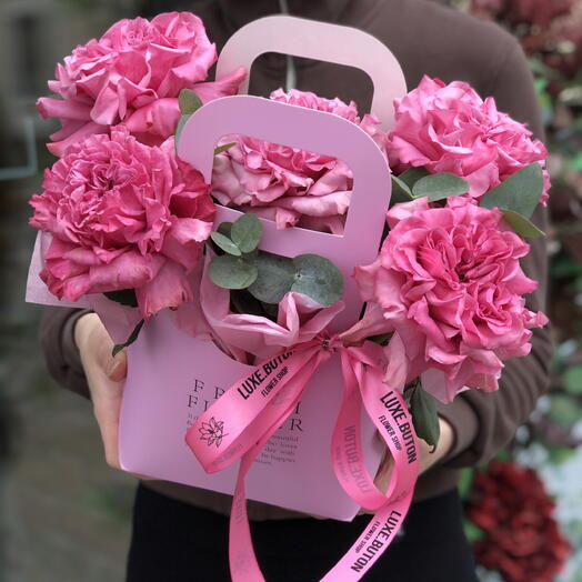 🩷🩷🩷Сумочка fresh flowers с французской розой кантри