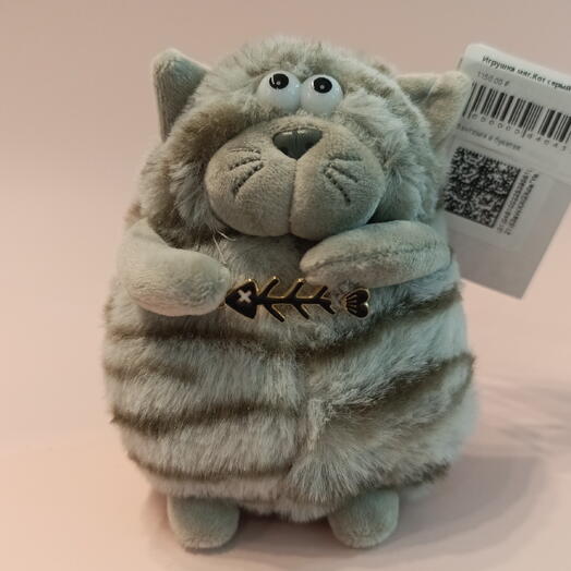 Игрушка Кот с рыбой