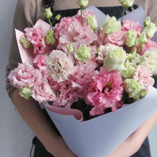 Bouquet of eustoma