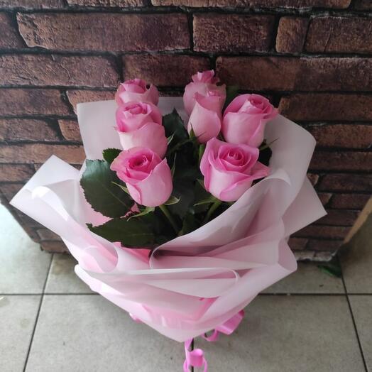 Bouquet of pink roses 2