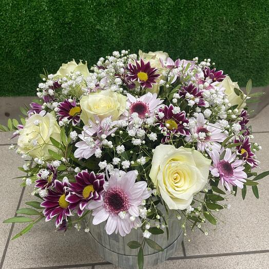 Flowers in a box