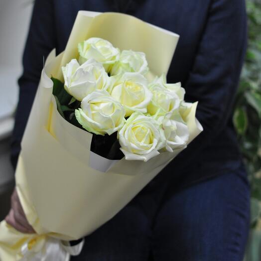Ramo de rosas blancas