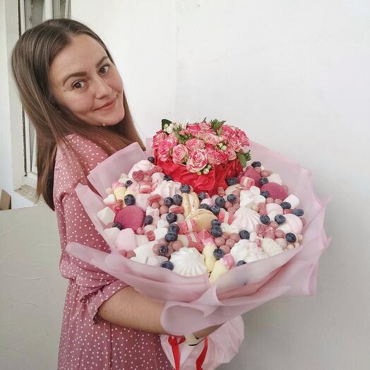 Зефирный букет 31