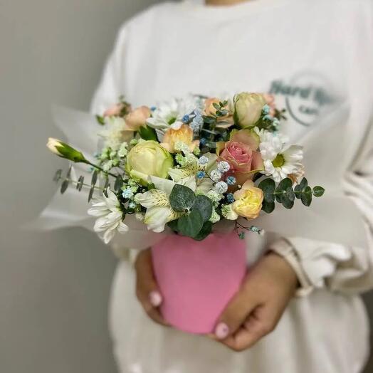 Flowers in a box