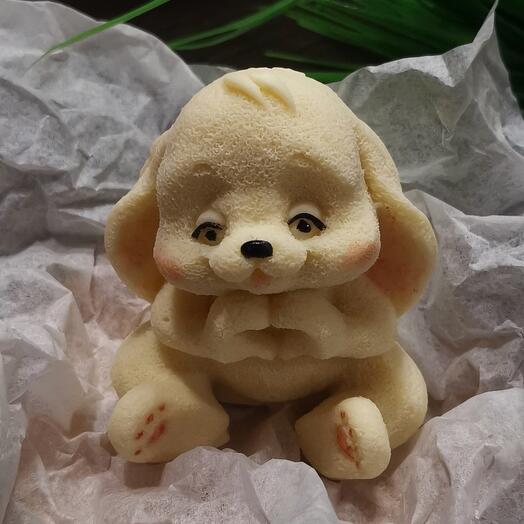 Estatuilla de chocolate para pastel de Liebre