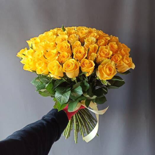 55 роз 🧡