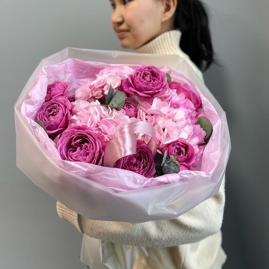 Авторский букет sweet roses 🧚🏻♀️