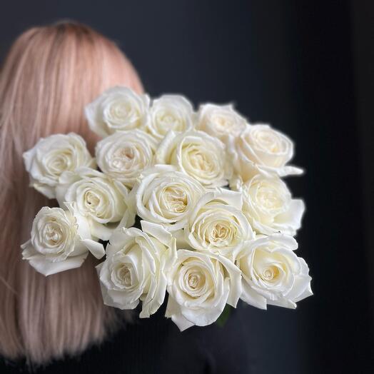Ramo de rosas Premium, en forma de peonía