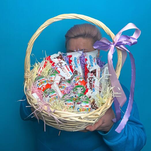 Cesta de dulces