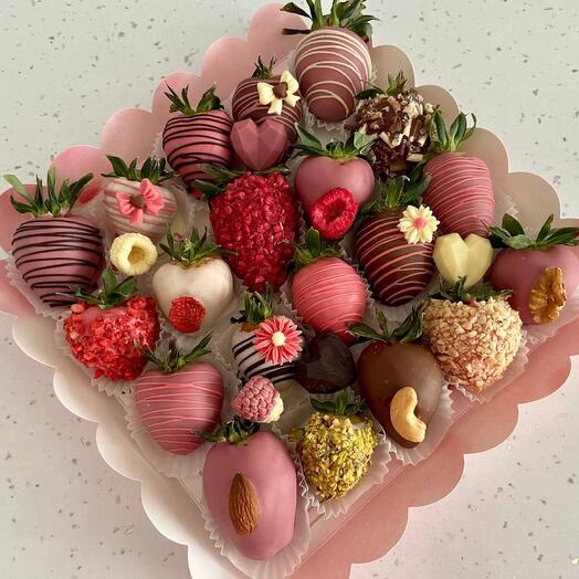 Chocolate-covered strawberries