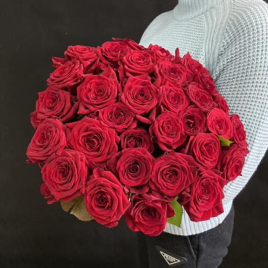 31pcs rosa Roja 40cm