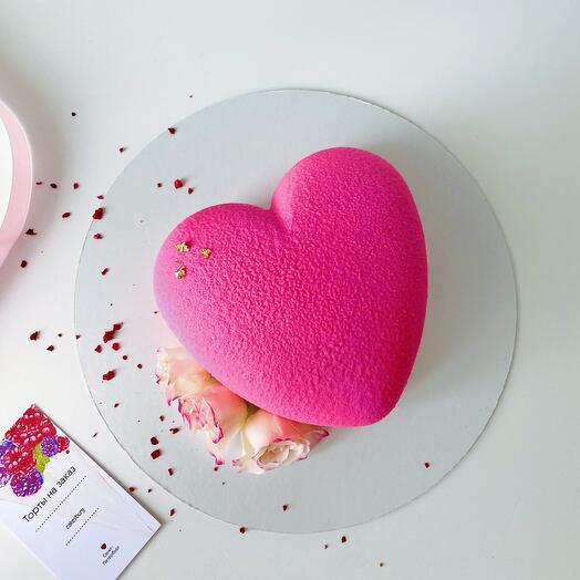 Торт сердце в подарок