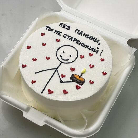 Бенто-торт «Без паники»