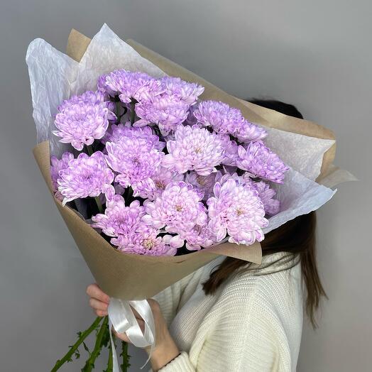 Моно из кустовой хризантемы💓